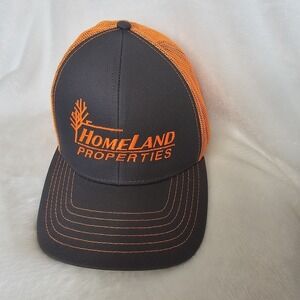 Mens‎ Hunting Hat Ballcap Neon Orange Gray Unisex OS